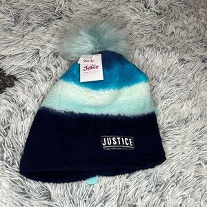 Justice Faux Fur Hat And Gloves Set